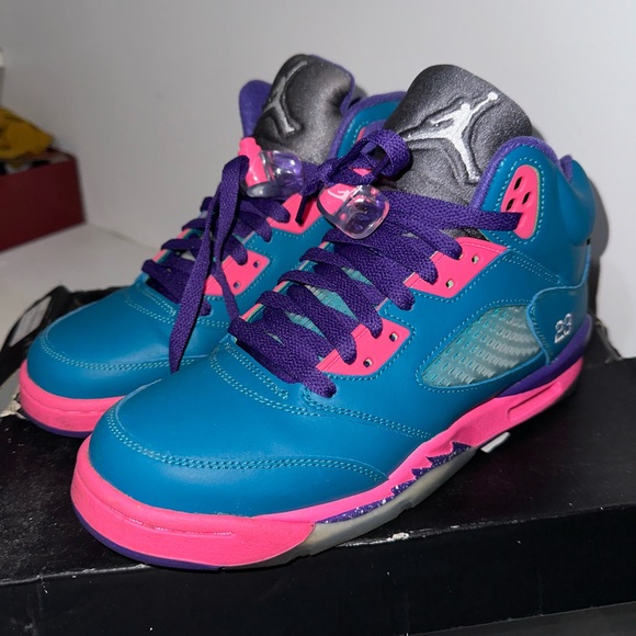 air jordan 5 retro gs tropical teal